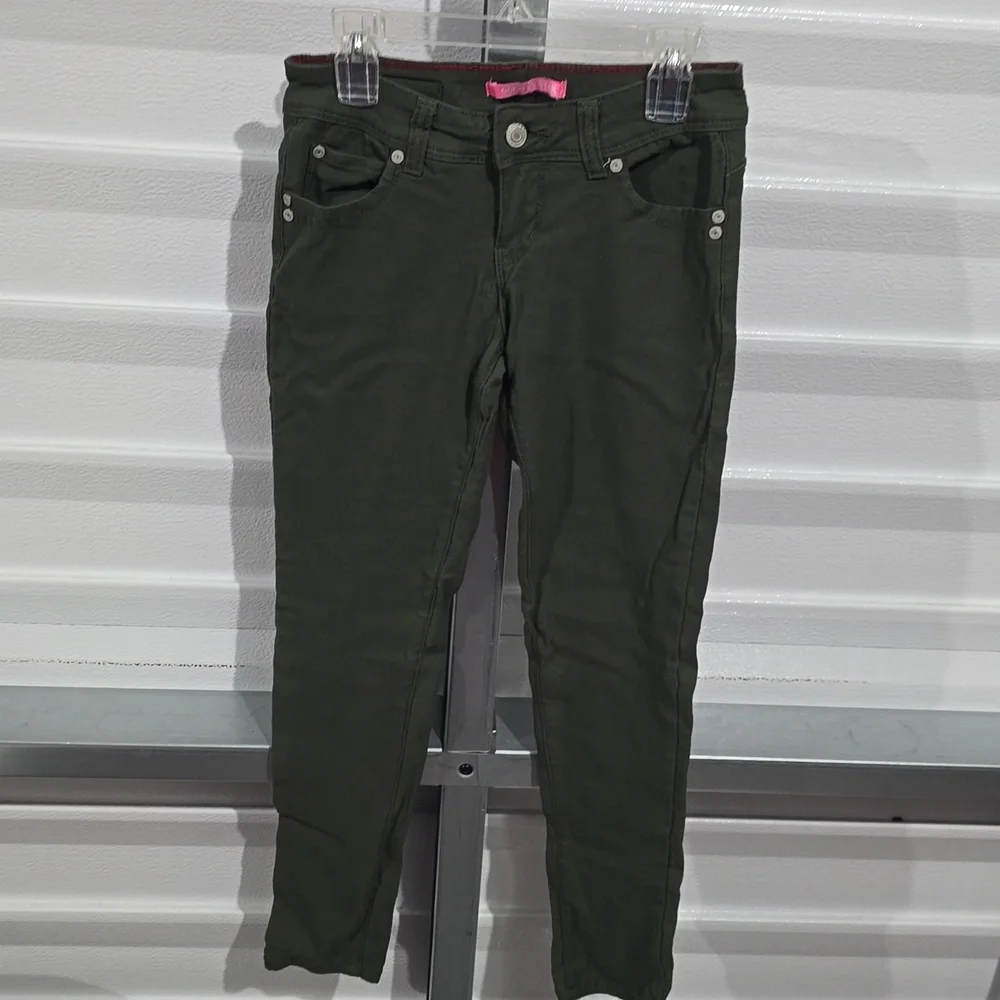 GOGO STAR‎ Green Jeans Size 12